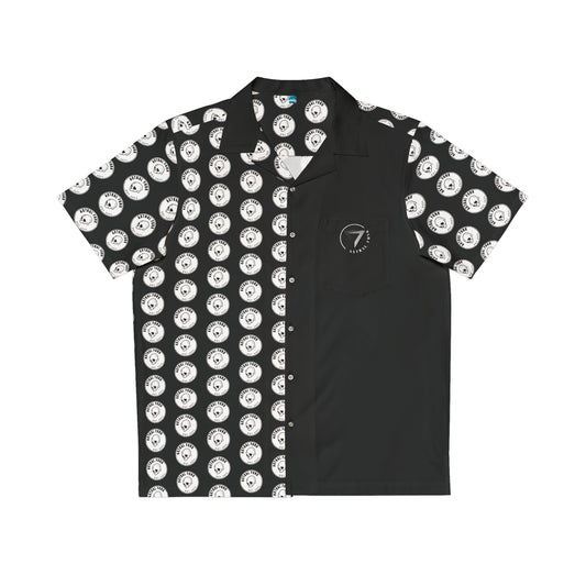 Logo button up shirt